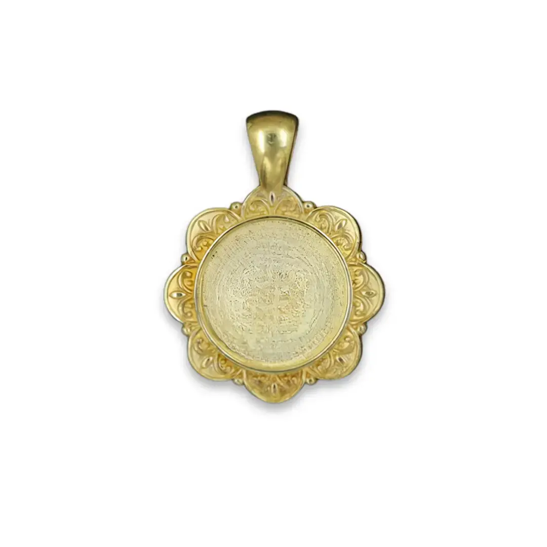 Pendant Base Set of 5 for Resin Art, UV Resin Jewelry Making & DIY