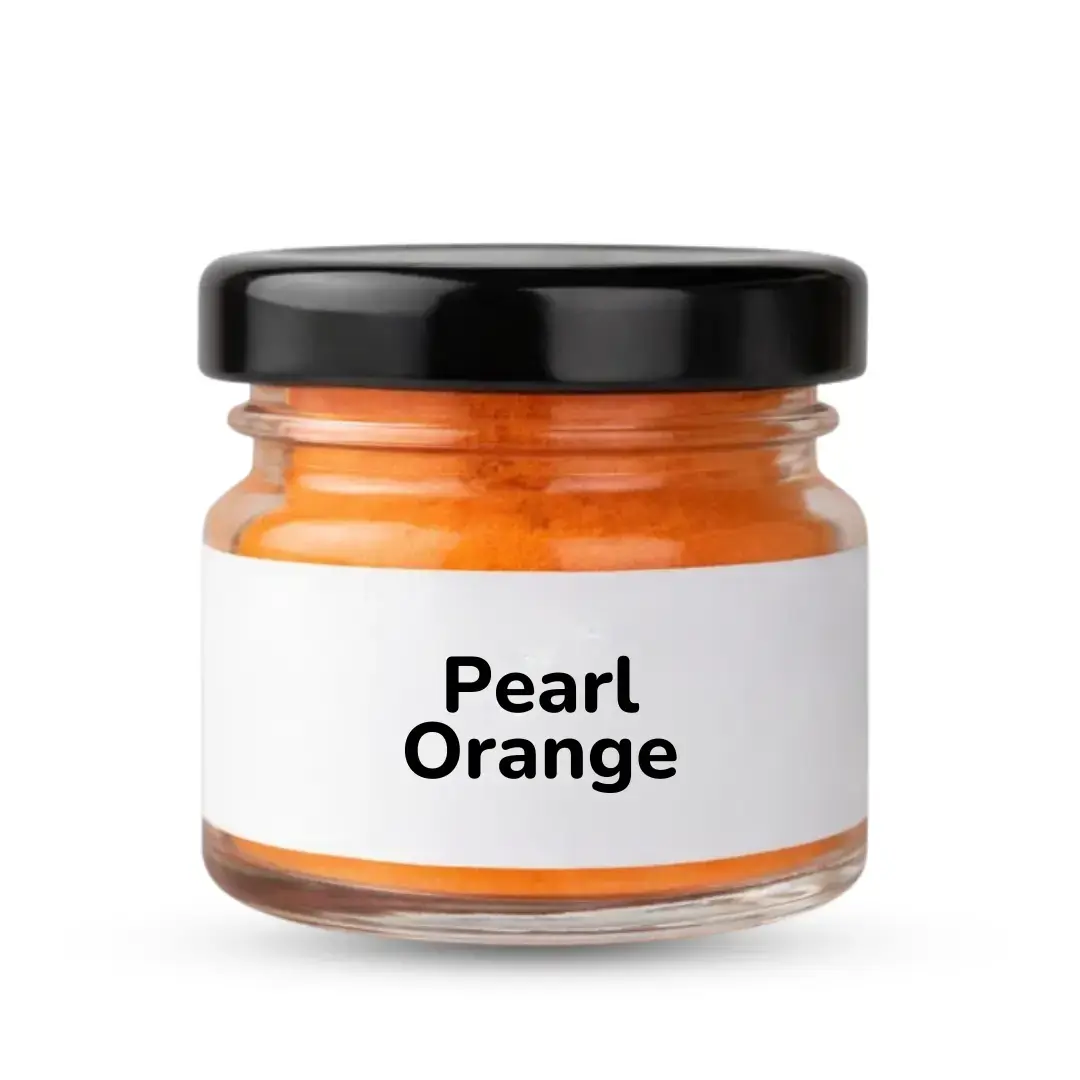 Pearl Orange Pigment for Resin Art