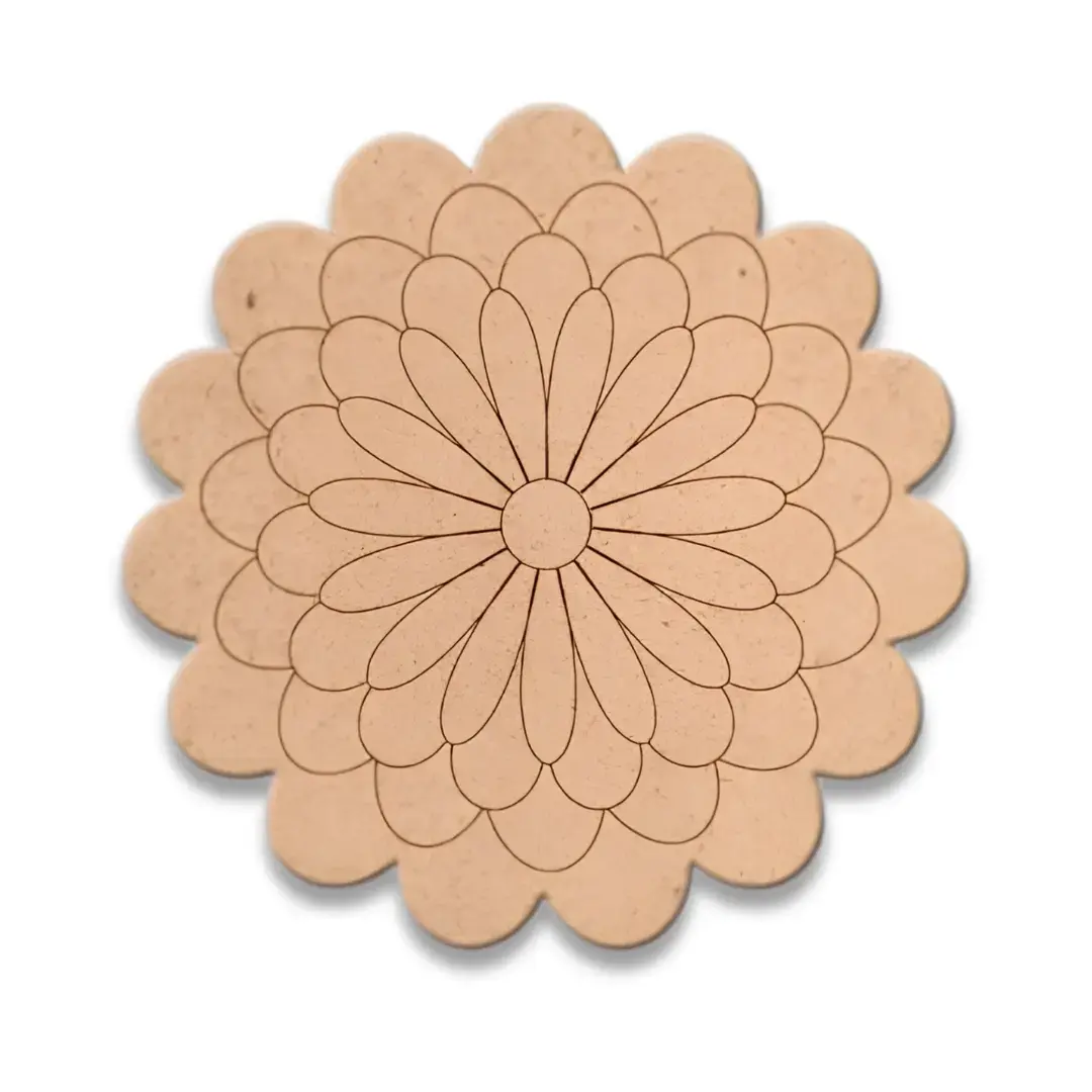 Pre-Marked MDF Bases for Lippan Art